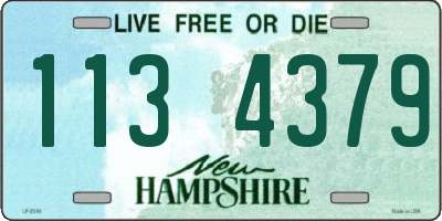 NH license plate 1134379