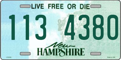 NH license plate 1134380