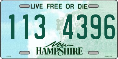 NH license plate 1134396