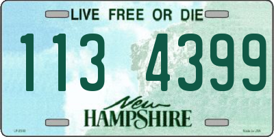 NH license plate 1134399