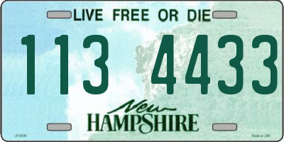 NH license plate 1134433