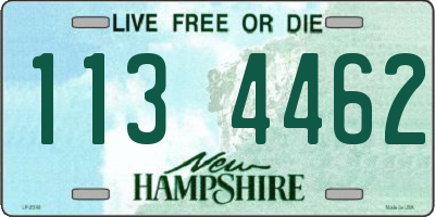 NH license plate 1134462