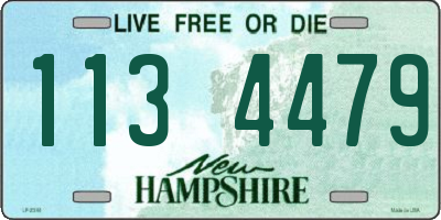 NH license plate 1134479