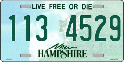 NH license plate 1134529