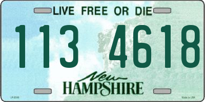 NH license plate 1134618