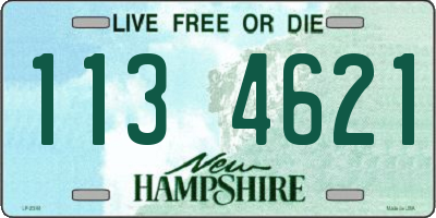 NH license plate 1134621