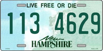 NH license plate 1134629