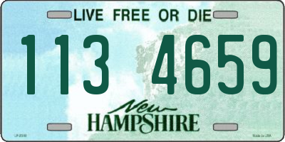 NH license plate 1134659