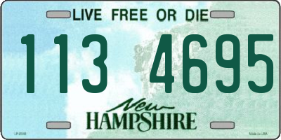 NH license plate 1134695