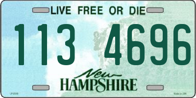 NH license plate 1134696