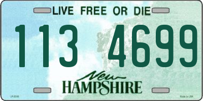 NH license plate 1134699
