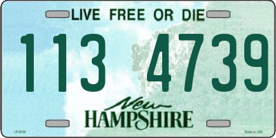 NH license plate 1134739