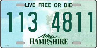 NH license plate 1134811