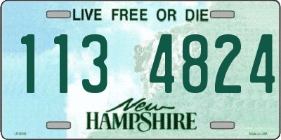 NH license plate 1134824