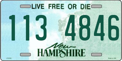 NH license plate 1134846