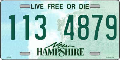 NH license plate 1134879