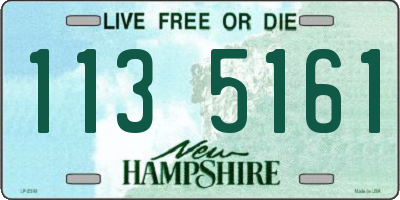 NH license plate 1135161