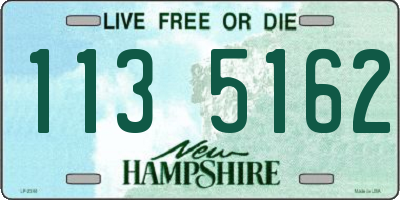 NH license plate 1135162