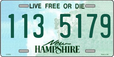 NH license plate 1135179