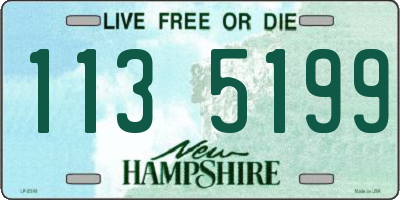 NH license plate 1135199