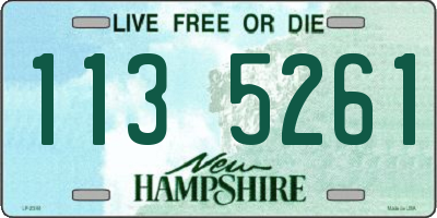 NH license plate 1135261