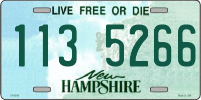 NH license plate 1135266