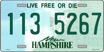 NH license plate 1135267
