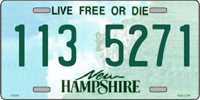 NH license plate 1135271
