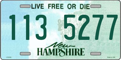 NH license plate 1135277
