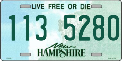 NH license plate 1135280