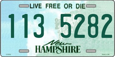 NH license plate 1135282
