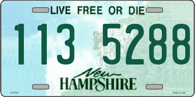 NH license plate 1135288