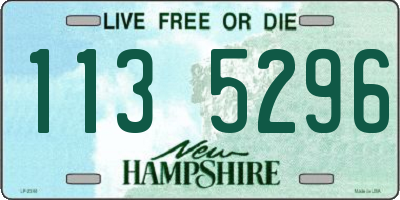 NH license plate 1135296