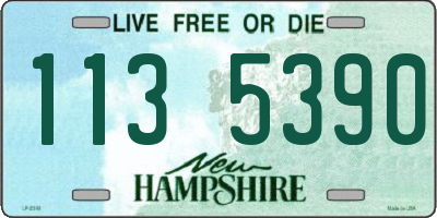 NH license plate 1135390