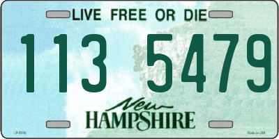 NH license plate 1135479