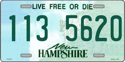 NH license plate 1135620