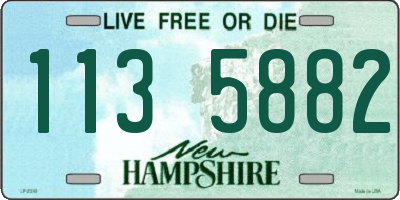 NH license plate 1135882