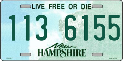 NH license plate 1136155