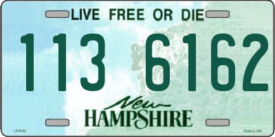 NH license plate 1136162