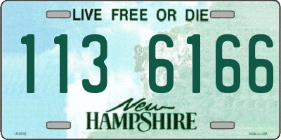 NH license plate 1136166