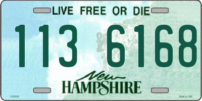 NH license plate 1136168