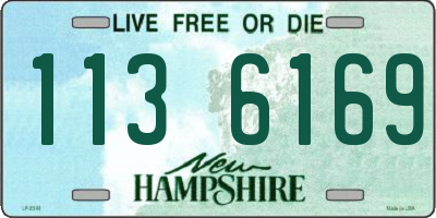 NH license plate 1136169