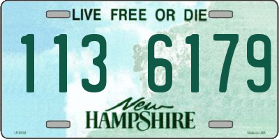 NH license plate 1136179
