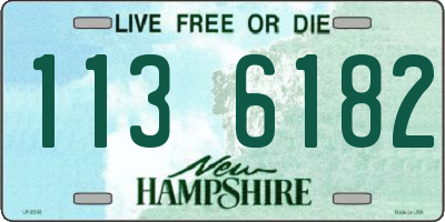 NH license plate 1136182