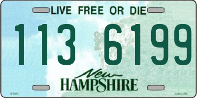 NH license plate 1136199