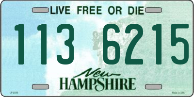 NH license plate 1136215