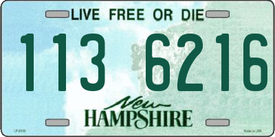 NH license plate 1136216