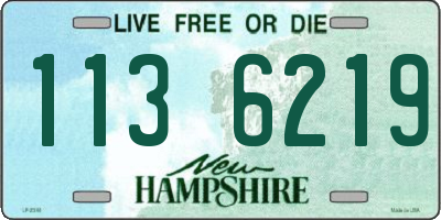 NH license plate 1136219