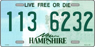 NH license plate 1136232