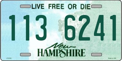 NH license plate 1136241